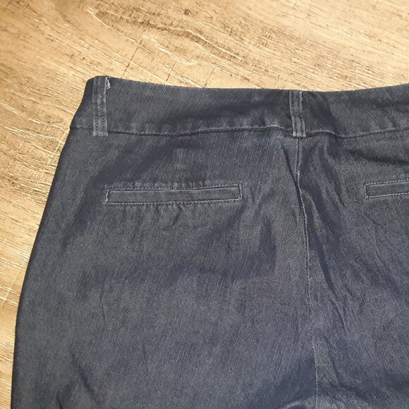 Vintage Dockers * 10 Med Metro Pant * Dark Blue Jeans * Mid-Rise Curvy - EUC - Picture 3 of 11